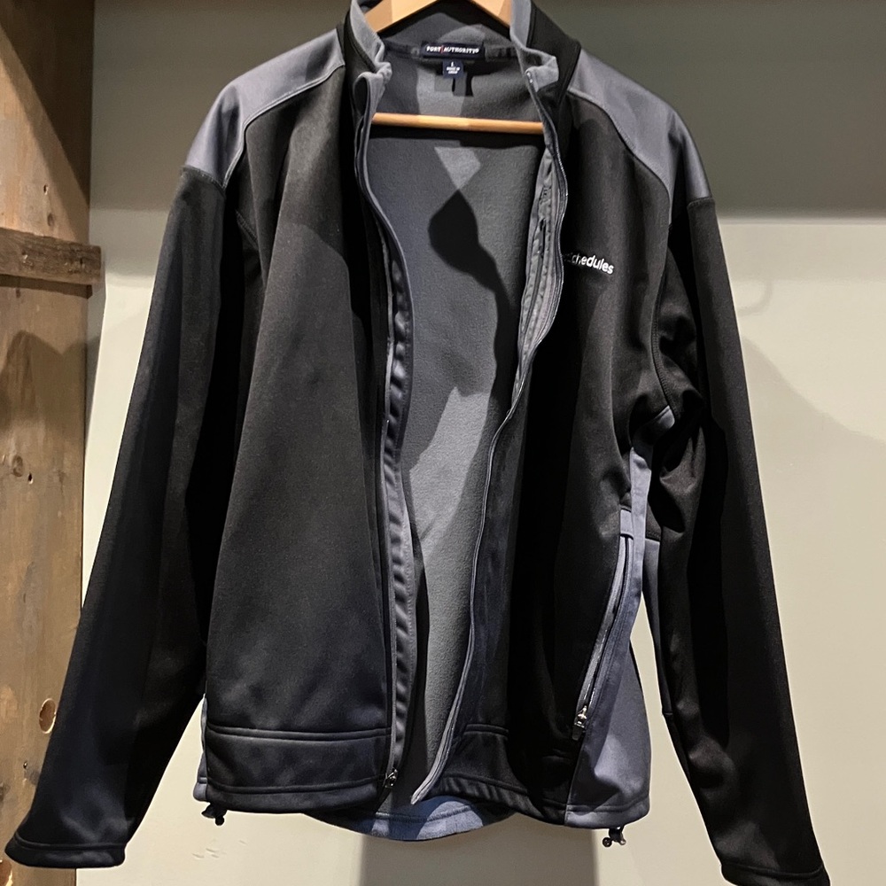 Port Authority Black and Gray Performance Jacket